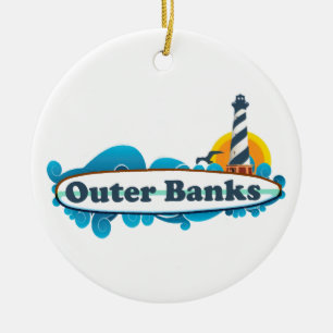 Outer Banks. Ceramic Ornament