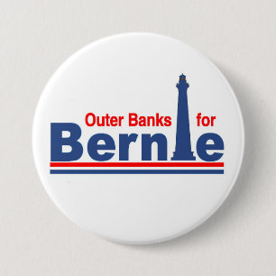 Outer Banks for Bernie 3 Inch Round Button