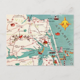 Outer Banks Kitty Hawk Postcard