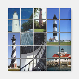 Outer Banks Lighthouses Magnet