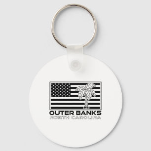 Outer Banks Nc Beach Vacation North Carolina Obx U Keychain