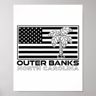 Outer Banks Nc Beach Vacation North Carolina Obx U Poster