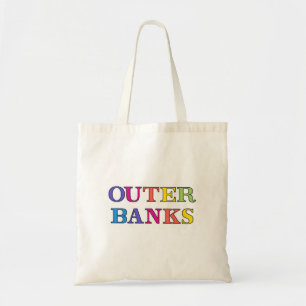 Outer Banks NC Colours Tote Bag