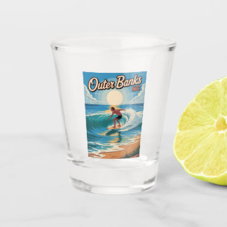 Outer Banks NC Shot Glass