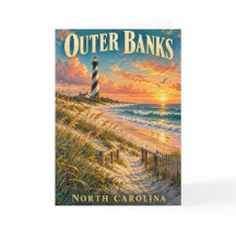 Outer Banks North Carolina Lighthouse Sunset 