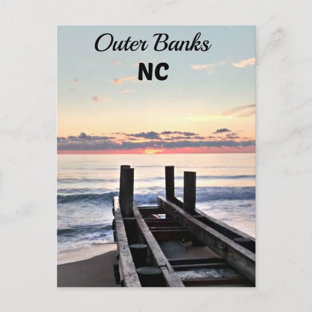 Outer Banks, North Carolina Postcard (Front)