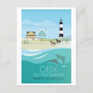 Outer Banks, North Carolina Postcard