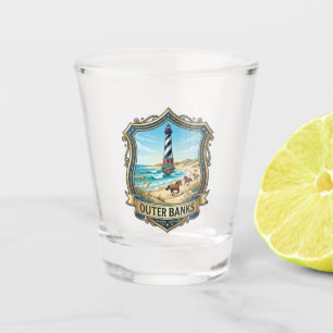 Outer Banks North Carolina Shot Glass
