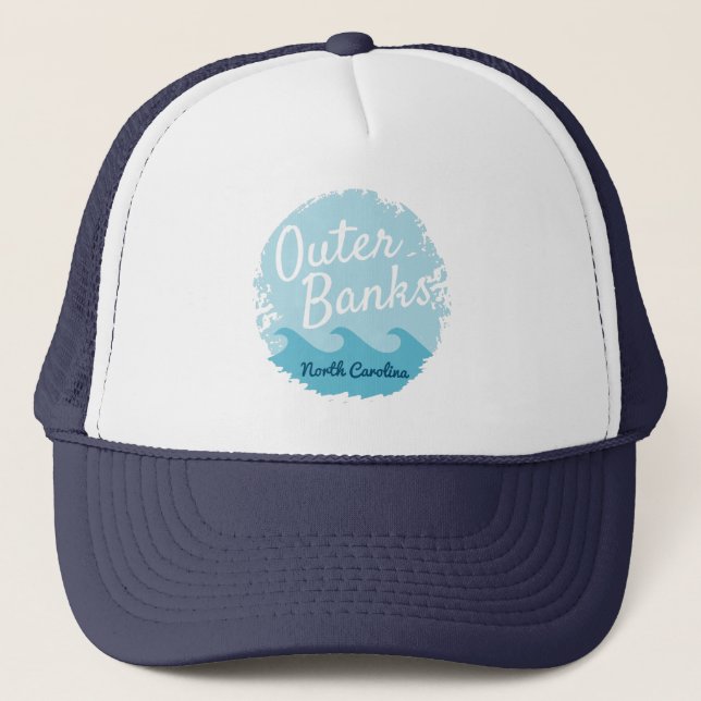 Outer Banks North Carolina Trucker Hat (Front)