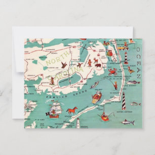 Outer Banks Pamlico Sound Postcard