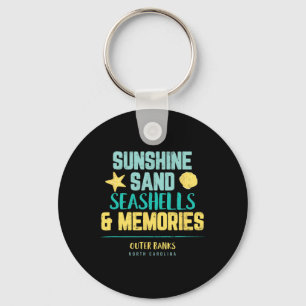Outer Banks Shirt Family Vacation Seashell Lovers  Keychain
