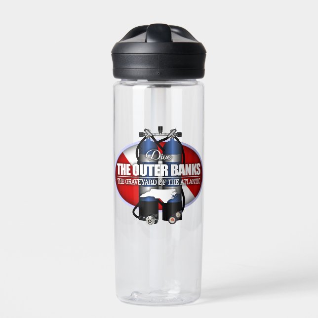 Outer Banks (ST)  Water Bottle (Front)