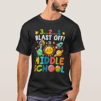 Outer Space 321 Blast Off To Middle School Graduat