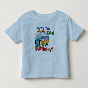 Outer Space 3rd Birthday Tshirts and Gifts