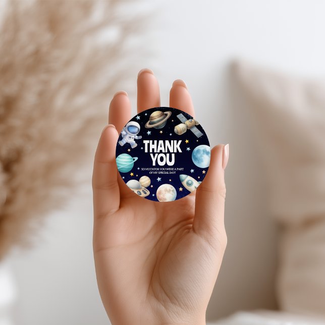 Outer Space Astronaut Favour Gift Tags (Creator Uploaded)