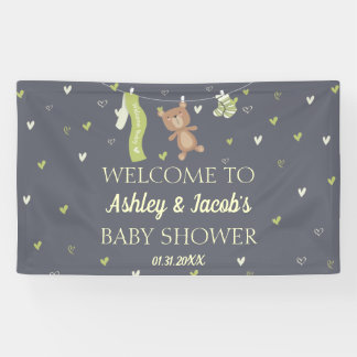 Outer Space Birthday Astronaut Planet Backdrop Banner