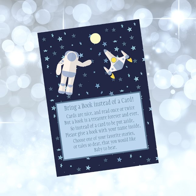Outer Space Bring A Book Card (Creator Uploaded)