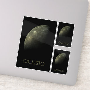 Outer Space, Cosmos, Solar System, Moon Callisto