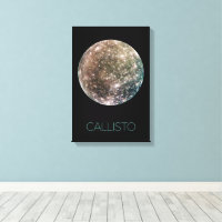Outer Space, Cosmos, Solar System, Moon Callisto