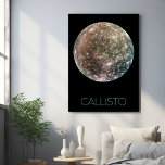 Outer Space, Cosmos, Solar System, Moon Callisto Foam Core Photo Tile<br><div class="desc">Add a bit of space to your business or home with solar system themed posters. They can be a source of encouragement and inspiration, reminding you of all the incredible locations and experiences the cosmos has in store for us. These posters will captivate your imagination and pique your interest in...</div>