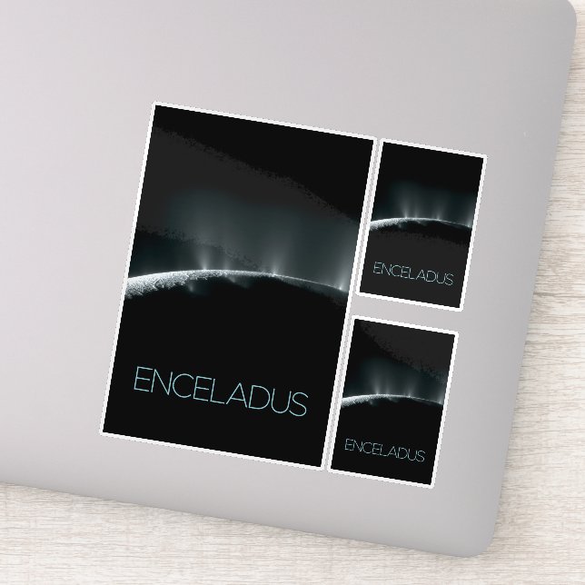 Outer Space, Cosmos, Solar System, Moon Enceladus (Detail)