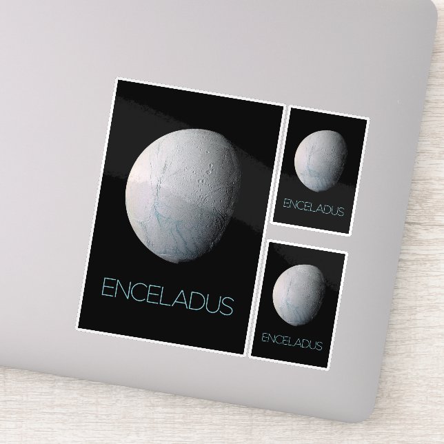 Outer Space, Cosmos, Solar System, Moon Enceladus (Detail)