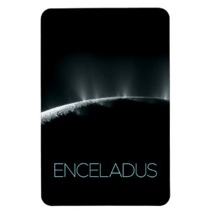Outer Space, Cosmos, Solar System, Moon Enceladus Magnet