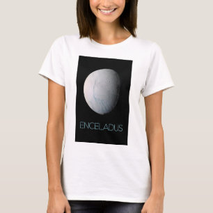 Outer Space, Cosmos, Solar System, Moon Enceladus T-Shirt