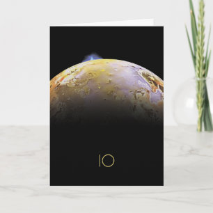 Outer Space, Cosmos, Solar System, Moon IO Card