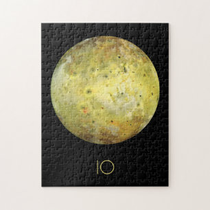 Outer Space, Cosmos, Solar System, Moon IO Jigsaw Puzzle
