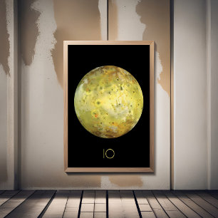 Outer Space, Cosmos, Solar System, Moon IO Photo Print