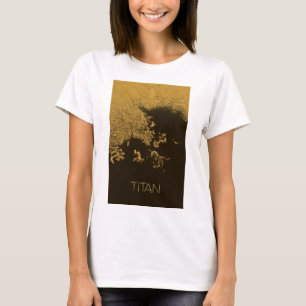 Outer Space, Cosmos, Solar System, Moon Titan T-Shirt
