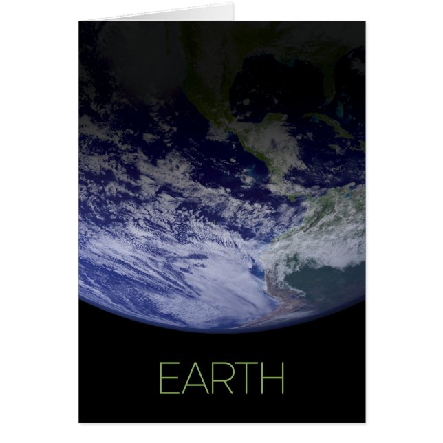 Outer Space, Cosmos, Solar System, Planet Earth (Front)