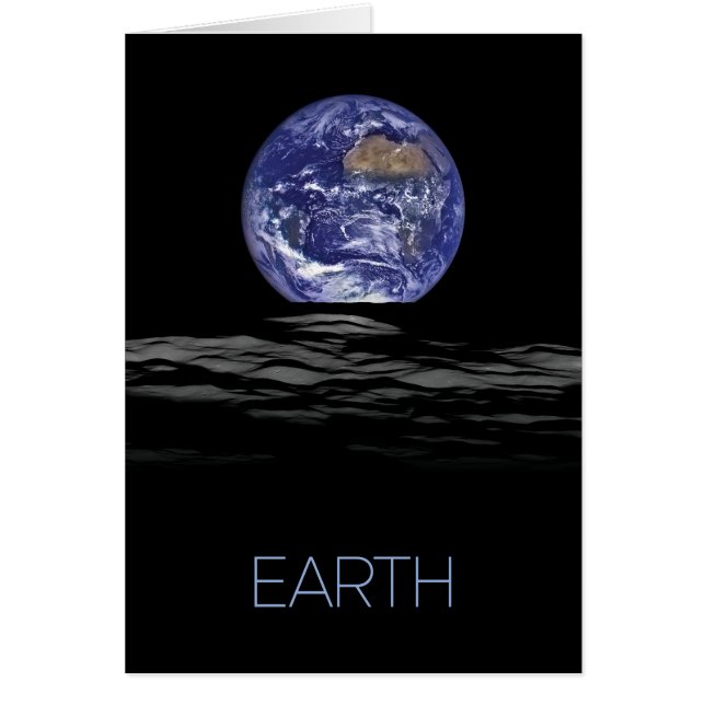 Outer Space, Cosmos, Solar System, Planet Earth (Front)