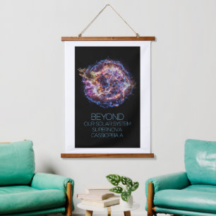 Outer Space, Cosmos, Supernova Cassiopeia A Hanging Tapestry