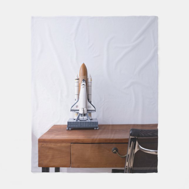 Outer Space Fleece Blanket (Front)