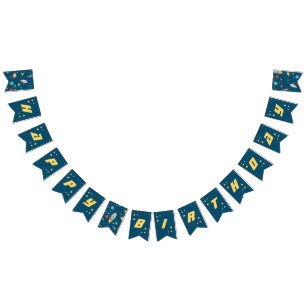 Outer Space Fun Bunting Flags