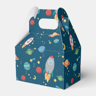 Outer Space Fun favour boxes