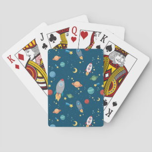Outer Space Fun playing cards