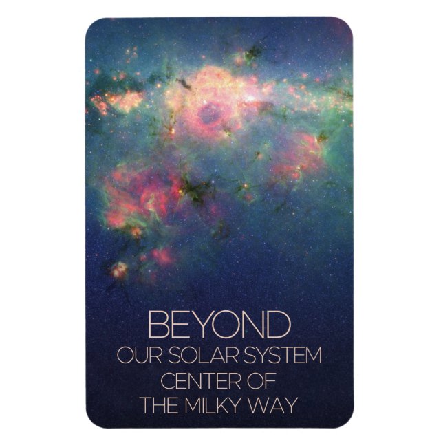 Outer Space, Galaxy, Centre Of The Milky Way Magnet (Vertical)