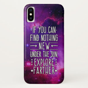 Outer Space Galaxy / Nebula with Exploration Words Case-Mate iPhone Case