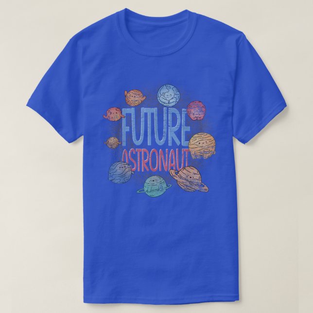 Outer Space Galaxy Planets Space Science Future As T-Shirt (Design Front)