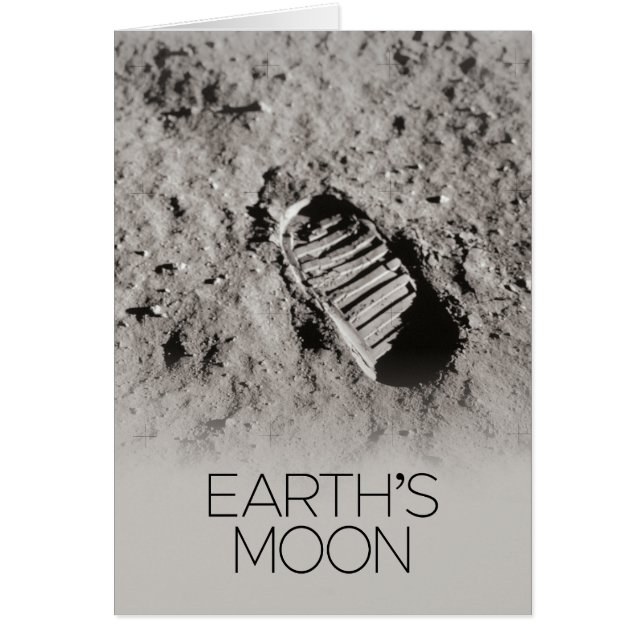 Outer Space, Galaxy, Solar System, Earth's Moon (Front)