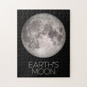 Outer Space, Galaxy, Solar System, Earth's Moon Jigsaw Puzzle