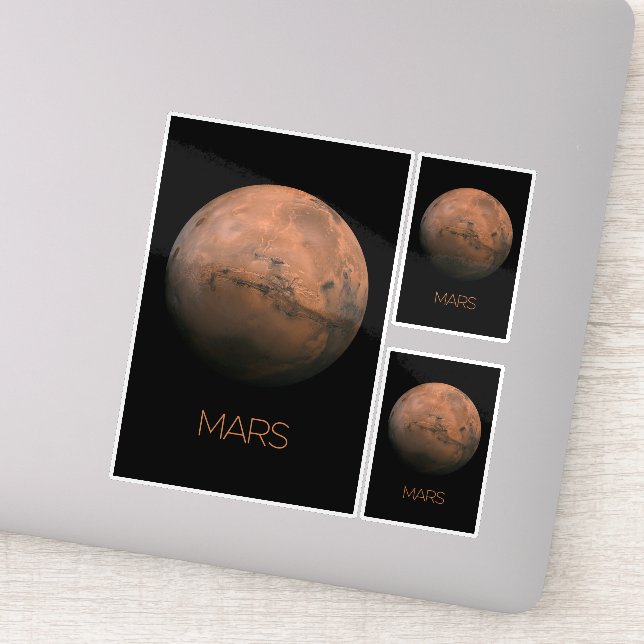 Outer Space, Galaxy, Solar System, Planet Mars (Detail)
