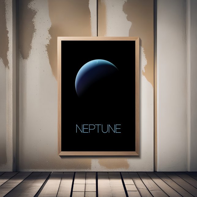 Outer Space, Galaxy, Solar System, Planet Neptune Poster (Creator Uploaded)