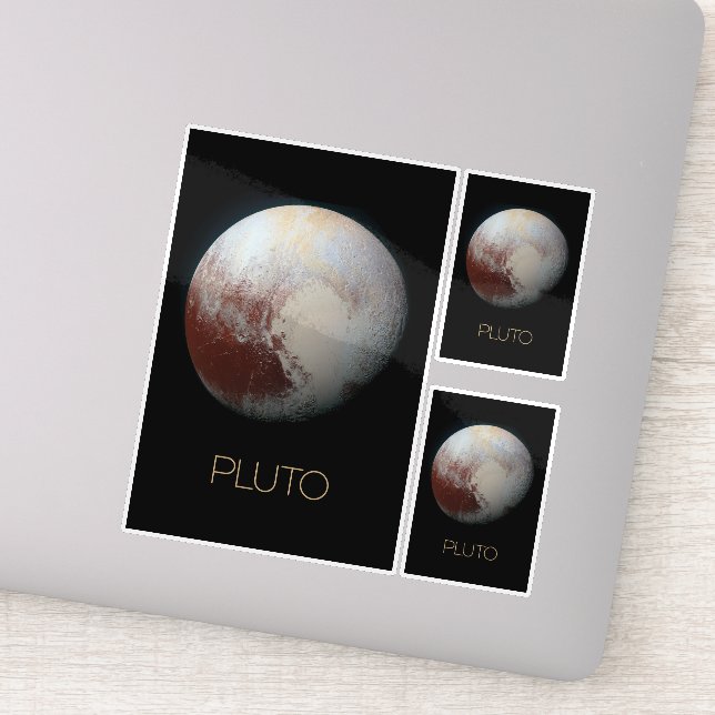 Outer Space, Galaxy, Solar System, Planet Pluto (Detail)