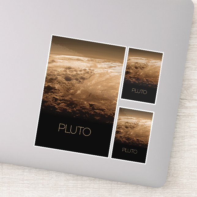 Outer Space, Galaxy, Solar System, Planet Pluto (Detail)
