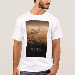 Outer Space, Galaxy, Solar System, Planet Pluto T-Shirt