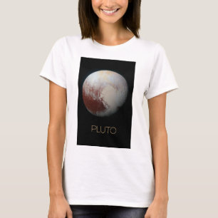 Outer Space, Galaxy, Solar System, Planet Pluto T-Shirt